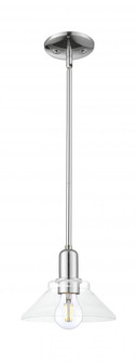 Orwell - 1 Light - 8 inch - Polished Chrome - Stem hung - Mini Pendant (3442|716-1S-PC-G132)