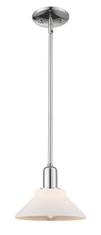 Orwell - 1 Light - 8 inch - Polished Chrome - Stem hung - Mini Pendant (3442|716-1S-PC-G131)