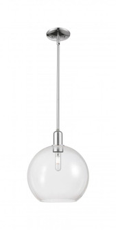 Athens - 1 Light - 12 inch - Polished Chrome - Stem hung - Mini Pendant (3442|716-1S-PC-G122-12)