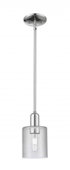Cobbleskill - 1 Light - 5 inch - Polished Chrome - Stem hung - Mini Pendant (3442|716-1S-PC-G112)