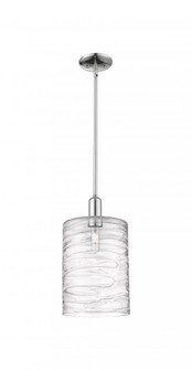 Cobbleskill - 1 Light - 9 inch - Polished Chrome - Stem hung - Mini Pendant (3442|716-1S-PC-G1113-L)