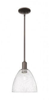 Bristol - 1 Light - 9 inch - Oil Rubbed Bronze - Stem hung - Mini Pendant (3442|716-1S-OB-GBD-94)