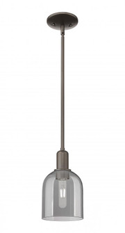 Bella - 1 Light - 6 inch - Oil Rubbed Bronze - Stem hung - Mini Pendant (3442|716-1S-OB-G558-6SM)