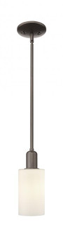 Clymer - 1 Light - 4 inch - Oil Rubbed Bronze - Stem hung - Mini Pendant (3442|716-1S-OB-G801)