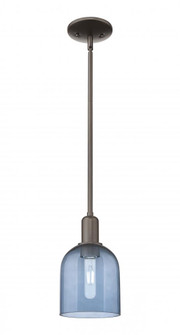 Bella - 1 Light - 6 inch - Oil Rubbed Bronze - Stem hung - Mini Pendant (3442|716-1S-OB-G558-6BL)