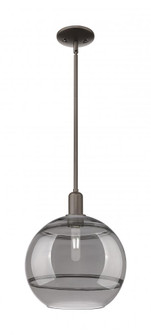Rochester - 1 Light - 12 inch - Oil Rubbed Bronze - Stem hung - Mini Pendant (3442|716-1S-OB-G556-12SM)
