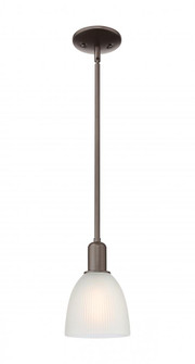 Castile - 1 Light - 6 inch - Oil Rubbed Bronze - Stem hung - Mini Pendant (3442|716-1S-OB-G381)