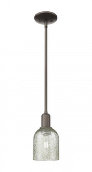 Caledonia - 1 Light - 5 inch - Oil Rubbed Bronze - Stem hung - Mini Pendant (3442|716-1S-OB-G259)