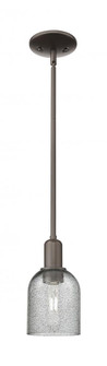 Caledonia - 1 Light - 5 inch - Oil Rubbed Bronze - Stem hung - Mini Pendant (3442|716-1S-OB-G257)