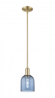Bella - 1 Light - 6 inch - Champagne Bronze - Stem hung - Mini Pendant (3442|716-1S-CB-G558-6BL)