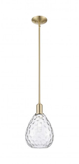 Waverly - 1 Light - 8 inch - Champagne Bronze - Stem hung - Mini Pendant (3442|716-1S-CB-G372)