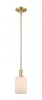 Hadley - 1 Light - 5 inch - Champagne Bronze - Stem hung - Mini Pendant (3442|716-1S-CB-G341)