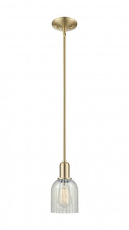 Caledonia - 1 Light - 5 inch - Champagne Bronze - Stem hung - Mini Pendant (3442|716-1S-CB-G2511)