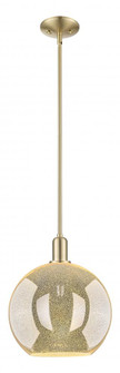 Athens - 1 Light - 12 inch - Champagne Bronze - Stem hung - Mini Pendant (3442|716-1S-CB-G128-12)