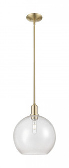 Athens - 1 Light - 12 inch - Champagne Bronze - Stem hung - Mini Pendant (3442|716-1S-CB-G124-12)