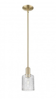 Cobbleskill - 1 Light - 5 inch - Champagne Bronze - Stem hung - Mini Pendant (3442|716-1S-CB-G112C-5CL)