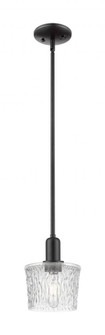Niagara - 1 Light - 7 inch - Matte Black - Stem hung - Mini Pendant (3442|716-1S-BK-G402)