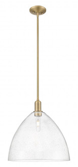 Bristol - 1 Light - 16 inch - Brushed Brass - Stem hung - Mini Pendant (3442|716-1S-BB-GBD-164)