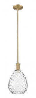 Waverly - 1 Light - 8 inch - Brushed Brass - Stem hung - Mini Pendant (3442|716-1S-BB-G372)