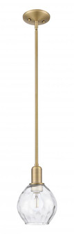 Waverly - 1 Light - 6 inch - Brushed Brass - Stem hung - Mini Pendant (3442|716-1S-BB-G362)
