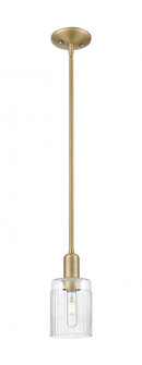 Hadley - 1 Light - 5 inch - Brushed Brass - Stem hung - Mini Pendant (3442|716-1S-BB-G342)