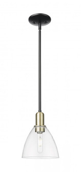 Bristol - 1 Light - 8 inch - Black Antique Brass - Stem hung - Mini Pendant (3442|716-1S-BAB-GBD-752)