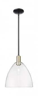 Bristol - 1 Light - 12 inch - Black Antique Brass - Stem hung - Mini Pendant (3442|716-1S-BAB-GBD-122)