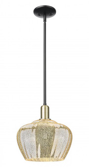 Fenton - 1 Light - 11 inch - Black Antique Brass - Stem hung - Mini Pendant (3442|716-1S-BAB-G96-L)