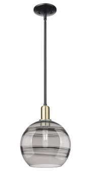 Rochester - 1 Light - 10 inch - Black Antique Brass - Stem hung - Mini Pendant (3442|716-1S-BAB-G556-10SM)