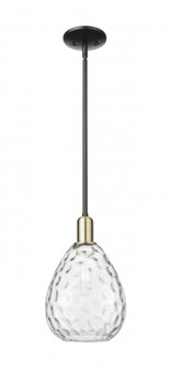 Waverly - 1 Light - 8 inch - Black Antique Brass - Stem hung - Mini Pendant (3442|716-1S-BAB-G372)