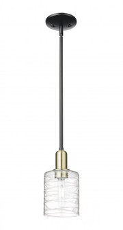 Cobbleskill - 1 Light - 5 inch - Black Antique Brass - Stem hung - Mini Pendant (3442|716-1S-BAB-G1113)