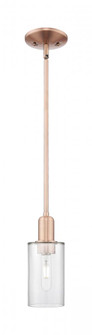 Clymer - 1 Light - 4 inch - Antique Copper - Stem hung - Mini Pendant (3442|716-1S-AC-G802)