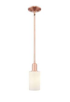 Clymer - 1 Light - 4 inch - Antique Copper - Stem hung - Mini Pendant (3442|716-1S-AC-G801)