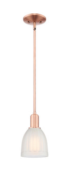 Brookfield - 1 Light - 6 inch - Antique Copper - Stem hung - Mini Pendant (3442|716-1S-AC-G441)