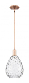 Waverly - 1 Light - 8 inch - Antique Copper - Stem hung - Mini Pendant (3442|716-1S-AC-G372)