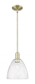 Bristol - 1 Light - 9 inch - Antique Brass - Stem hung - Mini Pendant (3442|716-1S-AB-GBD-94)