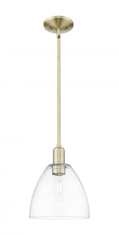 Bristol - 1 Light - 9 inch - Antique Brass - Stem hung - Mini Pendant (3442|716-1S-AB-GBD-92)