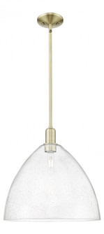Bristol - 1 Light - 16 inch - Antique Brass - Stem hung - Mini Pendant (3442|716-1S-AB-GBD-164)