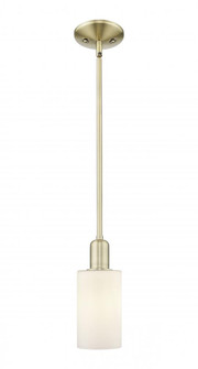 Clymer - 1 Light - 4 inch - Antique Brass - Stem hung - Mini Pendant (3442|716-1S-AB-G801)