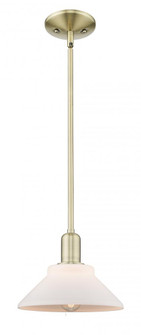 Orwell - 1 Light - 8 inch - Antique Brass - Stem hung - Mini Pendant (3442|716-1S-AB-G131)