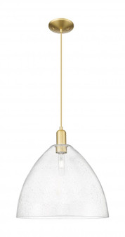 Bristol - 1 Light - 16 inch - Satin Gold - Cord hung - Mini Pendant (3442|716-1P-SG-GBD-164)