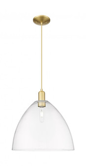 Bristol - 1 Light - 16 inch - Satin Gold - Cord hung - Mini Pendant (3442|716-1P-SG-GBD-162)