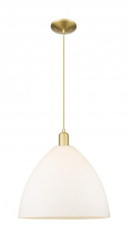 Bristol - 1 Light - 16 inch - Satin Gold - Cord hung - Mini Pendant (3442|716-1P-SG-GBD-161)