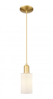Clymer - 1 Light - 4 inch - Satin Gold - Cord hung - Mini Pendant (3442|716-1P-SG-G801)