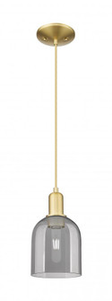 Bella - 1 Light - 6 inch - Satin Gold - Cord hung - Mini Pendant (3442|716-1P-SG-G558-6SM)