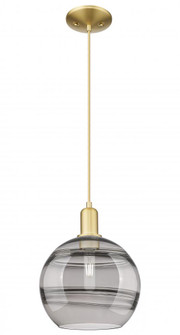Rochester - 1 Light - 10 inch - Satin Gold - Cord hung - Mini Pendant (3442|716-1P-SG-G556-10SM)