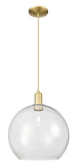 Athens - 1 Light - 14 inch - Satin Gold - Cord hung - Mini Pendant (3442|716-1P-SG-G122-14)