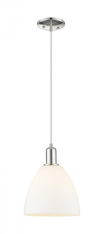 Bristol - 1 Light - 9 inch - Polished Nickel - Cord hung - Mini Pendant (3442|716-1P-PN-GBD-91)