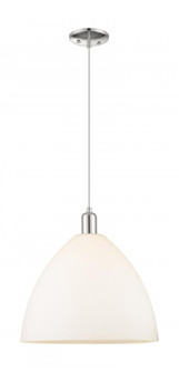 Bristol - 1 Light - 16 inch - Polished Nickel - Cord hung - Mini Pendant (3442|716-1P-PN-GBD-161)