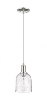 Bella - 1 Light - 6 inch - Polished Nickel - Cord hung - Mini Pendant (3442|716-1P-PN-G558-6SDY)
